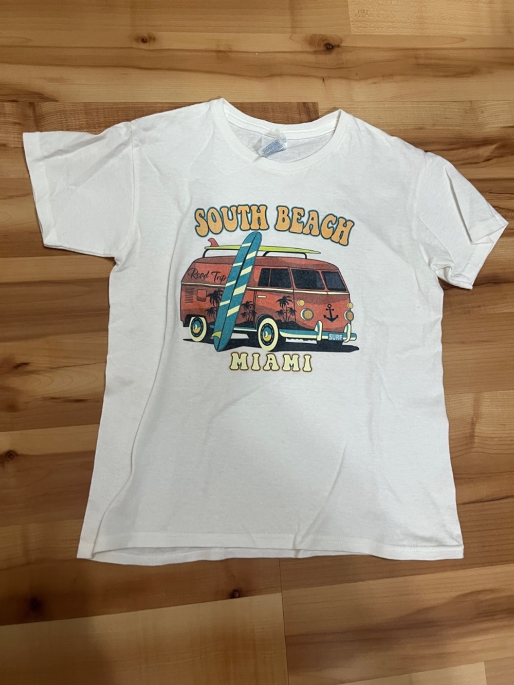 Kids 'South Beach Miami' Surf Van Graphic Tee